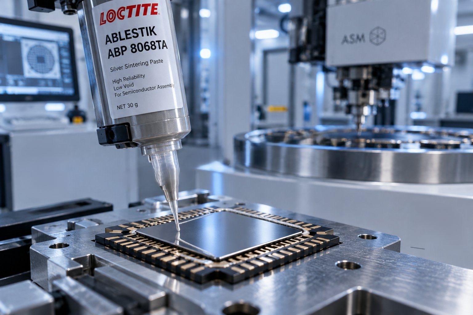 HENKEL – ПРОИЗВОДИТЕЛЬ ПОЛУСПЕКАЮЩЕГОСЯ АДГЕЗИВА LOCTITE ABLESTIK ABP 8068TA ДЛЯ МОЩНЫХ ПОЛУПРОВОДНИКОВЫХ КОРПУСОВ